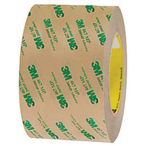 3M&trade; 467MP Adhesive Transfer Tape, 3 inch; Core, 3 inch; x 60 Yd., Clear, Case Of 12