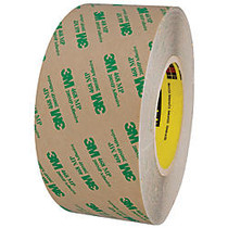 3M&trade; 468MP Adhesive Transfer Tape, 3 inch; Core, 3 inch; x 60 Yd., Clear