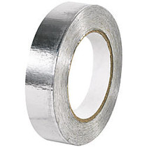 B O X Packaging Industrial Aluminum Foil Tape, 3 inch; Core, 1 inch; x 60 Yd., Silver