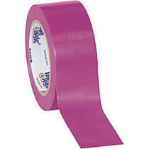 BOX Packaging Solid Vinyl Safety Tape, 3 inch; Core, 2 inch; x 36 Yd., Purple, Case Of 3