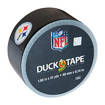 Duck NFL Licensed DuckTape, Pittsburgh Steelers, 3 inch; Core, Each