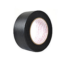 Pro Tapes Paper Masking Tape, 2 inch; x 180', Black, Pack Of 2
