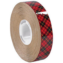 Scotch; 976 Adhesive Transfer Tape, 1 inch; Core, 0.25 inch; x 36 Yd., Clear, Case Of 72