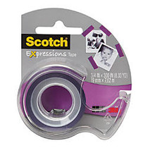 Scotch; Expressions Tape, 3/4 inch; x 300 inch;, Purple