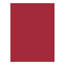 Nature Saver 100% Recycled Smooth Texture Construction Paper, 9 inch; x 12 inch;, Holiday Red, Pack Of 50