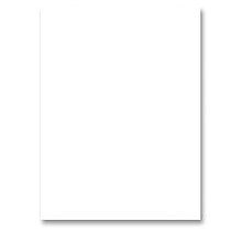 Nature Saver Smooth Texture 100% Recycled Construction Paper, 9 inch; x 12 inch;, White, Pack Of 50