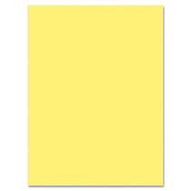 Pacon SunWorks Groundwood Construction Paper - 24 inch; x 18 inch; - 50 / Pack - Yellow - Paper