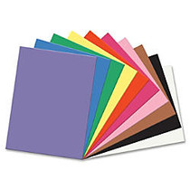 SunWorks Groundwood Construction Paper - 18 inch; x 24 inch; - 50 / Pack - Assorted