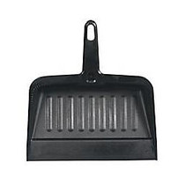 Rubbermaid; Heavy-Duty Dustpan, Charcoal