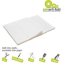 Smart-Fab Disposable Fabric Sheets - 9 inch; x 12 inch; - 45 / Pack - White - Fabric