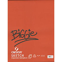 Canson Biggie Sketch Pads, 11 inch; x 14 inch;, 120 Sheets, Pack Of 2