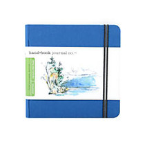 Hand Book Journal Co. Travelogue Drawing Journals, Square, 5 1/2 inch; x 5 1/2 inch;, 128 Pages, Ultramarine Blue, Pack Of 2