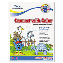 Mead; Writing Fundamentals Connect With Color Drawing Tablet, 10 1/2 inch; x 8 inch;, White
