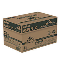 Boise; Aspen; Multipurpose Paper, Letter Size Paper, 3-Hole Punched, 20-Lb, 30% Recycled, Case of 10 Reams