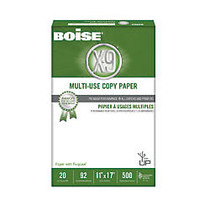 Boise; X-9 Multipurpose Copy Paper, Ledger Paper, 92 (U.S.) Brightness, 20 Lb, Ream Of 500 Sheets