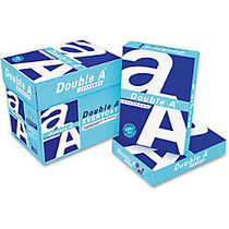 Double A Everyday Copy & Multipurpose Paper - Letter - 8.50 inch; x 11 inch; - 20 lb Basis Weight - Smooth - 96 Brightness - 10 / Carton - White