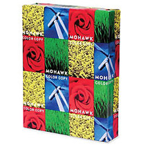 Mohawk Color Copy Paper - 11 inch; x 17 inch; - 28 lb Basis Weight - Recycled - 100% Recycled Content - Smooth - 94 Brightness - 500 / Ream - White