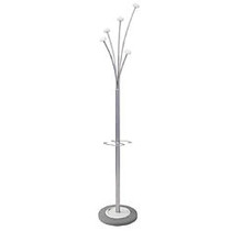 Alba PMFESTY2 Coat Stand, 73 5/8 inch;H x 15 inch;W x 15 inch;D, White