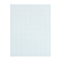 TOPS&trade; Cross-Section Pad, 8 1/2 inch; x 11 inch;, 50 Sheets, White