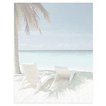 Gartner Studios; Seasonal Design Paper, 8 1/2 inch; x 11 inch;, Tropical Beach, Pack Of 100