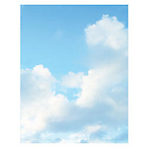 Geographics; Nature Design Paper, 8 1/2 inch; x 11 inch;, Clouds, Pack Of 100
