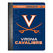 Markings by C.R. Gibson; Composition Book, 7 1/2 inch; x 9 3/4 inch;, 1 Subject, College Ruled, 200 Pages (100 Sheets), Virginia Cavaliers Classic 1