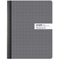 Office Wagon; Brand Quad Composition Book, 9 3/4 inch; x 7 1/2 inch;, Quadrille Ruled, 80 Sheets