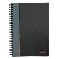 TOPS; Royale Wirebound Notebook, 8 1/4 inch; x 11 3/4 inch;, Legal Ruled, 96 Sheets, Gray/Black