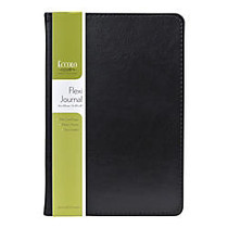 Eccolo Faux-Leather Journal, Black