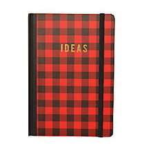 Gartner Studios; Bound Journal, 5 3/4 inch; x 8 1/4 inch;, 120 pages (60 sheets), Buffalo Check