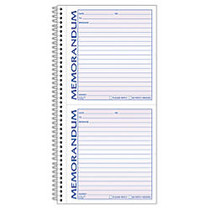 Adams; 2-Part Spiral Memo Book, 5 1/4 inch; x 11 inch;, Book Of 100 Sets