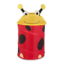 Honey-Can-Do Animal Clothes Hamper, 30 inch;, Red Ladybug