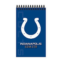 Markings by C.R. Gibson; Memo Books, 3 inch; x 5 inch;, Wide Ruled, 100 Pages (50 Sheets), Indianapolis Colts, Pack Of 3