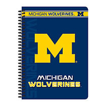 Markings by C.R. Gibson; Notebook, 5 inch; x 7 inch;, 1 Subject, College Ruled, 160 Pages (80 Sheets), Michigan Wolverines