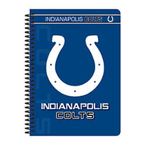 Markings by C.R. Gibson; Notebook, 5 inch; x 7 inch;, 1 Subject, Wide Ruled, 160 Pages (80 Sheets), Indianapolis Colts