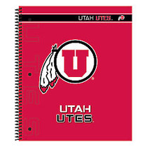 Markings by C.R. Gibson; Notebook, 9 1/8 inch; x 11 inch;, 3 Subject, College Ruled, 300 Pages (150 Sheets), Utah Utes