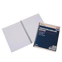 Memo Books, 8 1/2 inch; x 11 inch;, White, Pack Of 12 (AbilityOne 7530-00-286-6952)