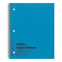 National; Brand Kolor-Kraft Cover Notebook, 8 7/8 inch; x 11 inch;, 1 Subject, College Ruled, 50 Sheets, Blue