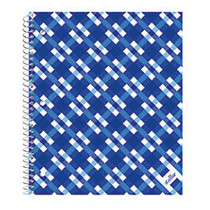 Office Wagon; Brand Fashion Stellar Notebook, 8 inch; x 10 1/2 inch;, Wide Ruled, Blue, 80 Sheets