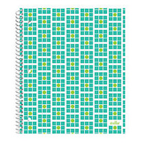 Office Wagon; Brand Fashion Stellar Notebook, 8 inch; x 10 1/2 inch;, Wide Ruled, Teal, 80 Sheets