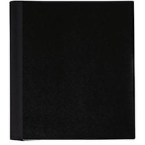 Office Wagon; Brand Spiral Stellar Notebook, 9 inch; x 11 inch;, 3 Subject, College Ruled, 150 Sheets, 57% Recycled, Black