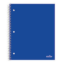 Office Wagon; Brand Stellar Notebook, 8 inch; x 10 1/2 inch;, 1 Subject, Wide Ruled, 200 Pages (100 Sheets), Blue