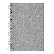 Office Wagon; Glitter Notebook, 5 inch; x 7 inch;, Wide Ruled, 160 Pages (80 Sheets), Assorted Colors