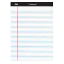 Office Wagon; Brand Professional Legal Pad, 8 1/2 inch; x 11 3/4 inch;, Narrow Ruled, 200 Pages (100 Sheets), White, Pack Of 4