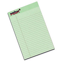 TOPS&trade; Prism+ Color 30% Recycled Writing Pads, 5 inch; x 8 inch;, Legal Ruled, 50 Sheets, Green, Pack Of 12 Pads