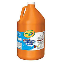 Crayola; Washable Paint, Orange, Gallon