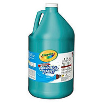 Crayola; Washable Paint, Turquoise, Gallon