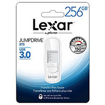 Lexar; JumpDrive; S75 USB 3.0 Flash Drive, 256GB