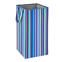 Honey-Can-Do Square Hamper, 23 5/8 inch;, Blue/Purple