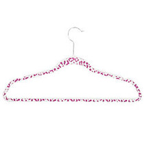 Honey-Can-Do Velvet Touch Suit Hangers, 9 1/2 inch;H x 1/4 inch;W x 17 3/4 inch;D, Fuchsia, Pack Of 20